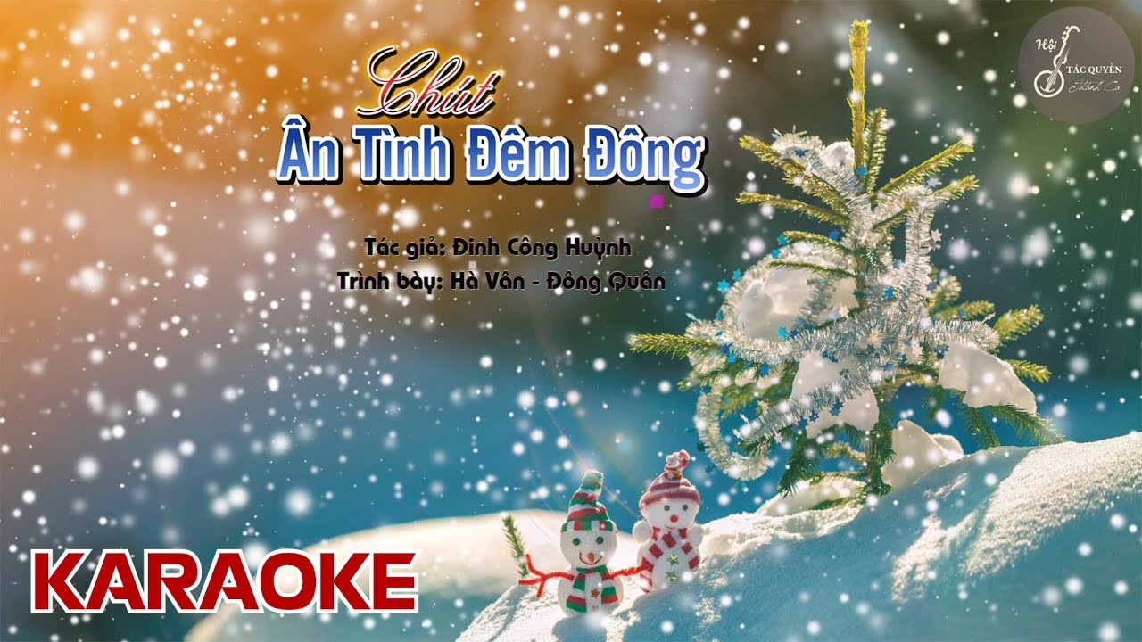 Chút Ân Tình Đêm Đông (Đinh Công Huỳnh) - Karaoke