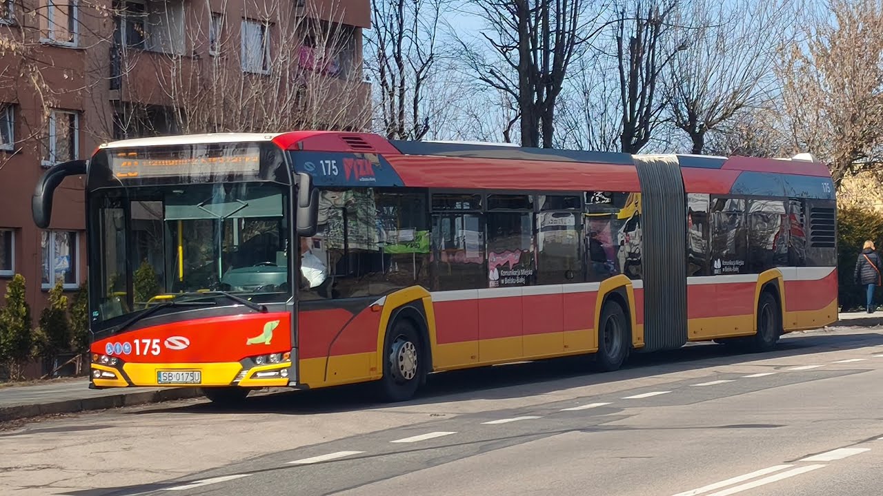 [MZK BB #21]Przejazd Całą trasą Lini 20 Solarisem U 18 IV 175 (Os. Złote łany - Wapienica Strażacka 