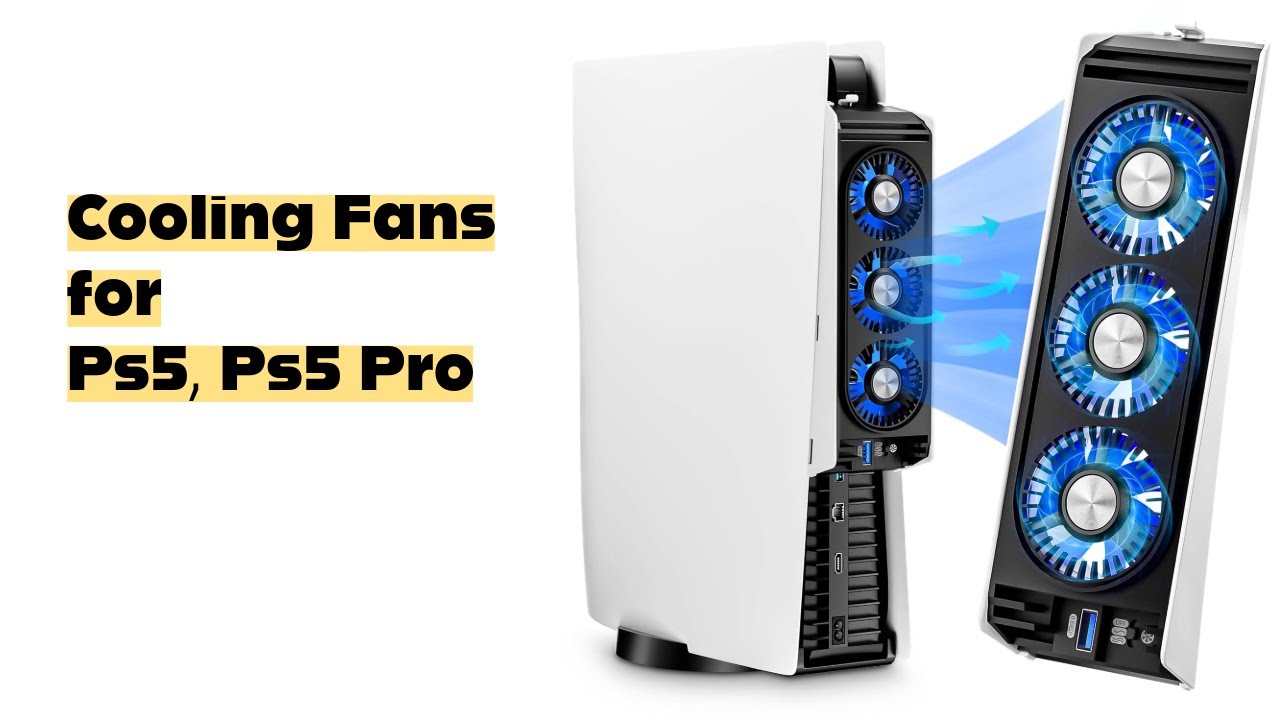 Must-Have Cooling Fans for Your PS5 Pro and PS5