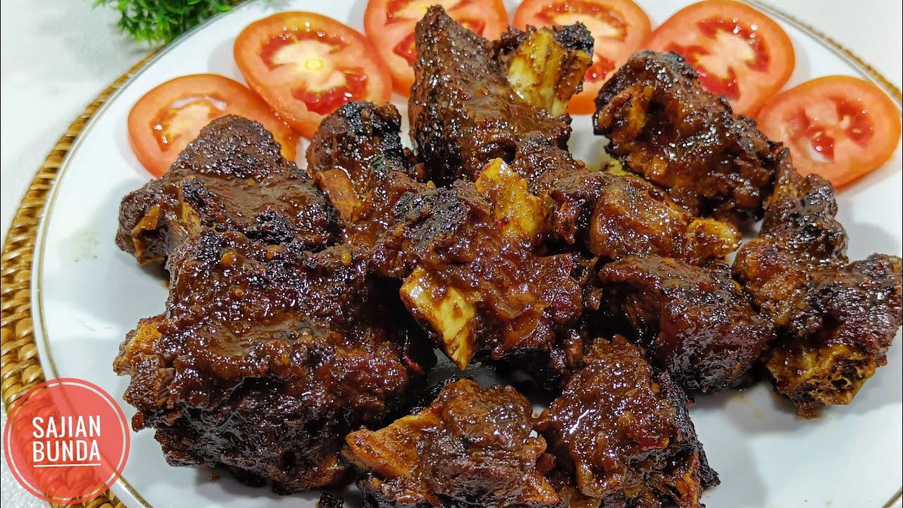 Iga Bakar Pedas Manis...Super Empuk,Bumbu Meresap, Enak Poll‼️