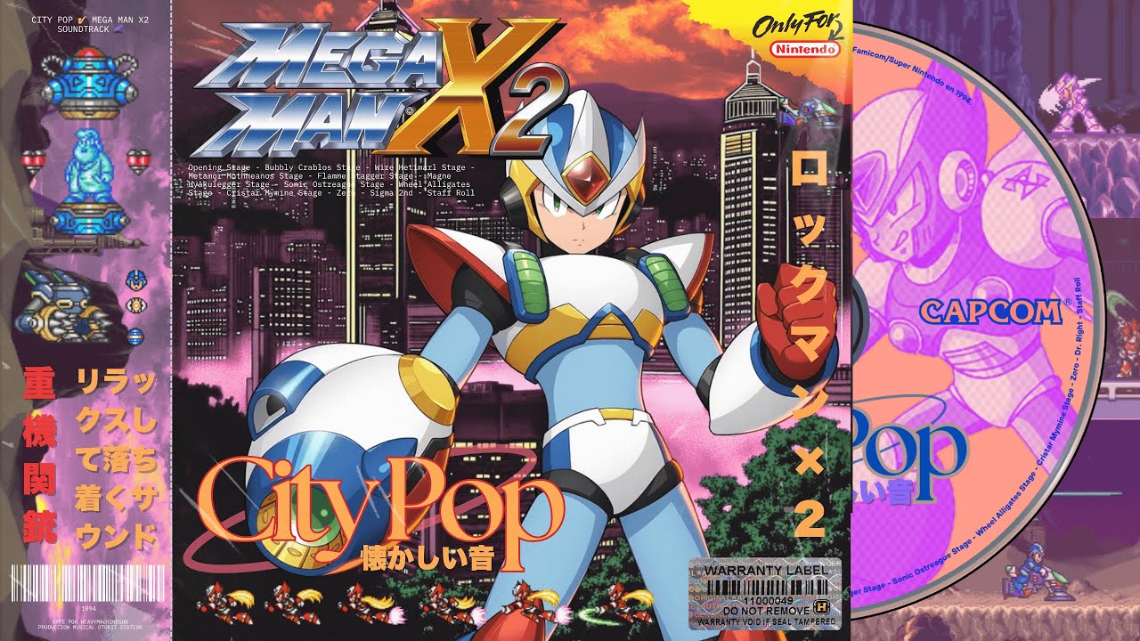 City Pop 🎷 Mega Man X2 Soundtrack 🌌