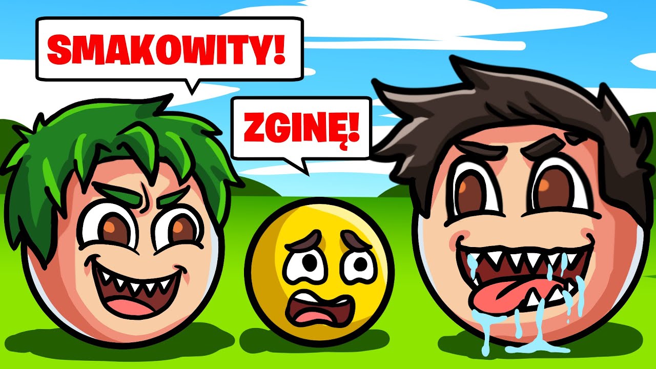 JESTEŚ KULĄ, ALE MOŻESZ ZJEŚĆ KOGO CHCESZ! | ROBLOX