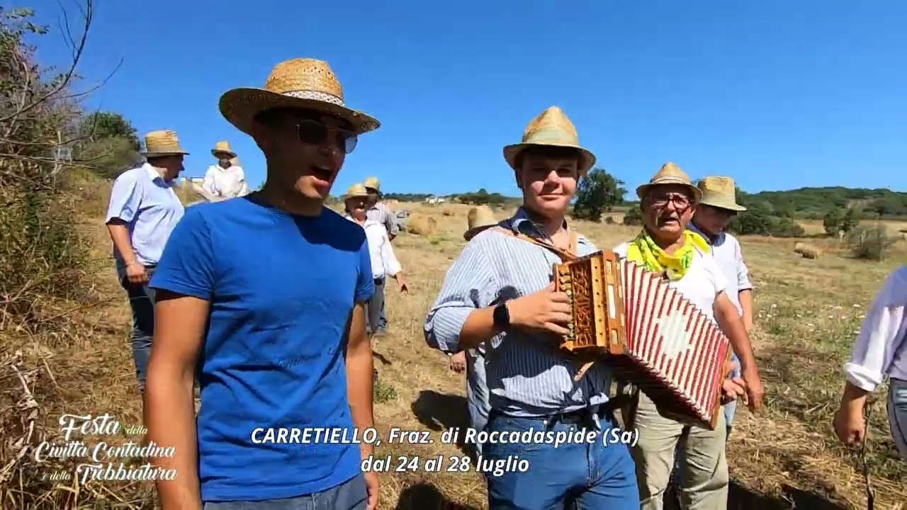✅ Roccadaspide: aspettando la "Festa della Civiltà Contadine e della Trebbiatura |SUD TV 114|