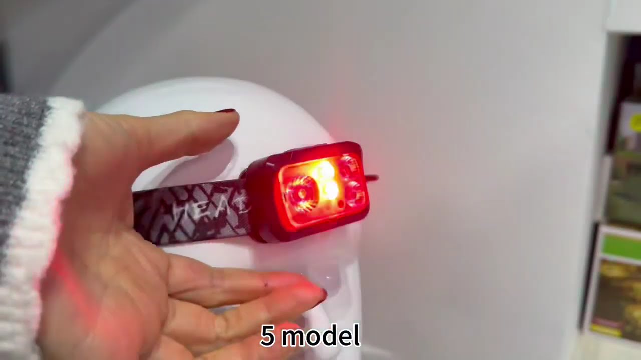 MT Usb C Rechargeable Outdoor Hiking Camping Led Headlamp Headlight With Sensor For Mountain