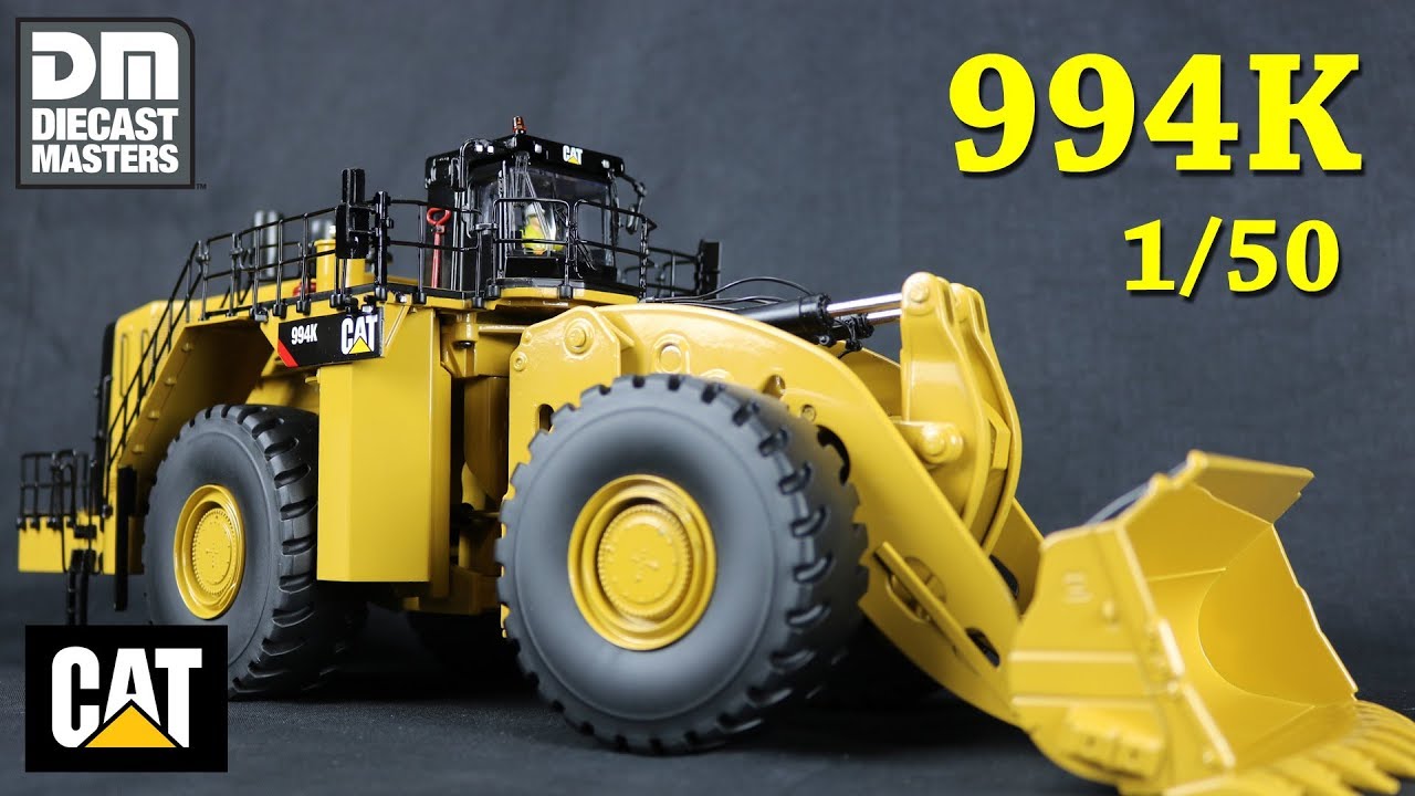 1/50 scale Diecast Masters - CAT 994K unbox & review