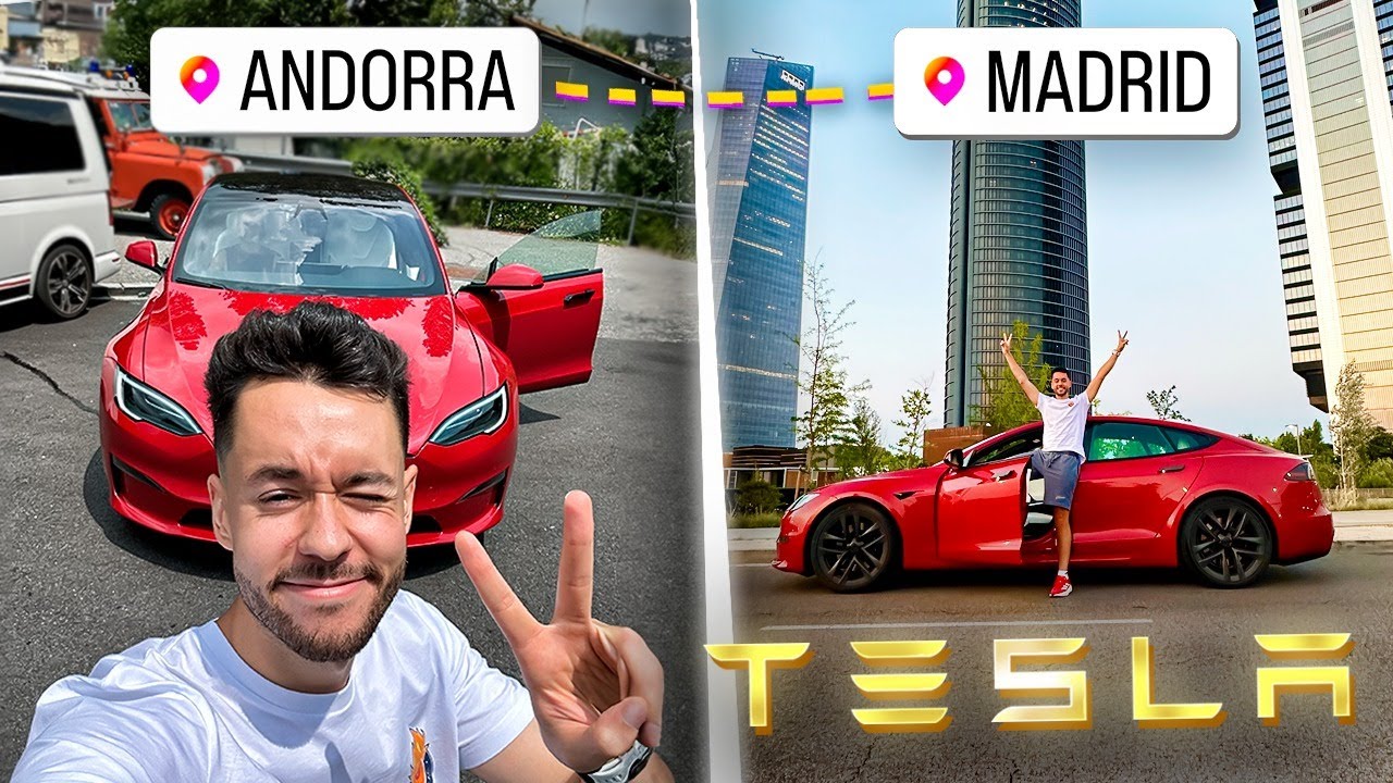 ¿Cómo es hacer un VIAJE LARGO en mi Tesla Model S Plaid? - TheGrefg