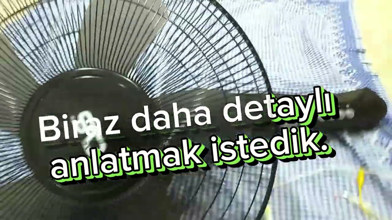 Vantilatör tamiri motor hiç çalışmıyorsa İzleyin.