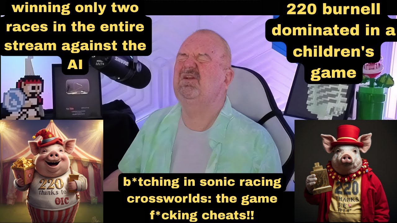 DSP - требуют 1250 долларов за кик-сабвуферы - Coperoach терпит неудачу в Sonic Racing Crossworld...