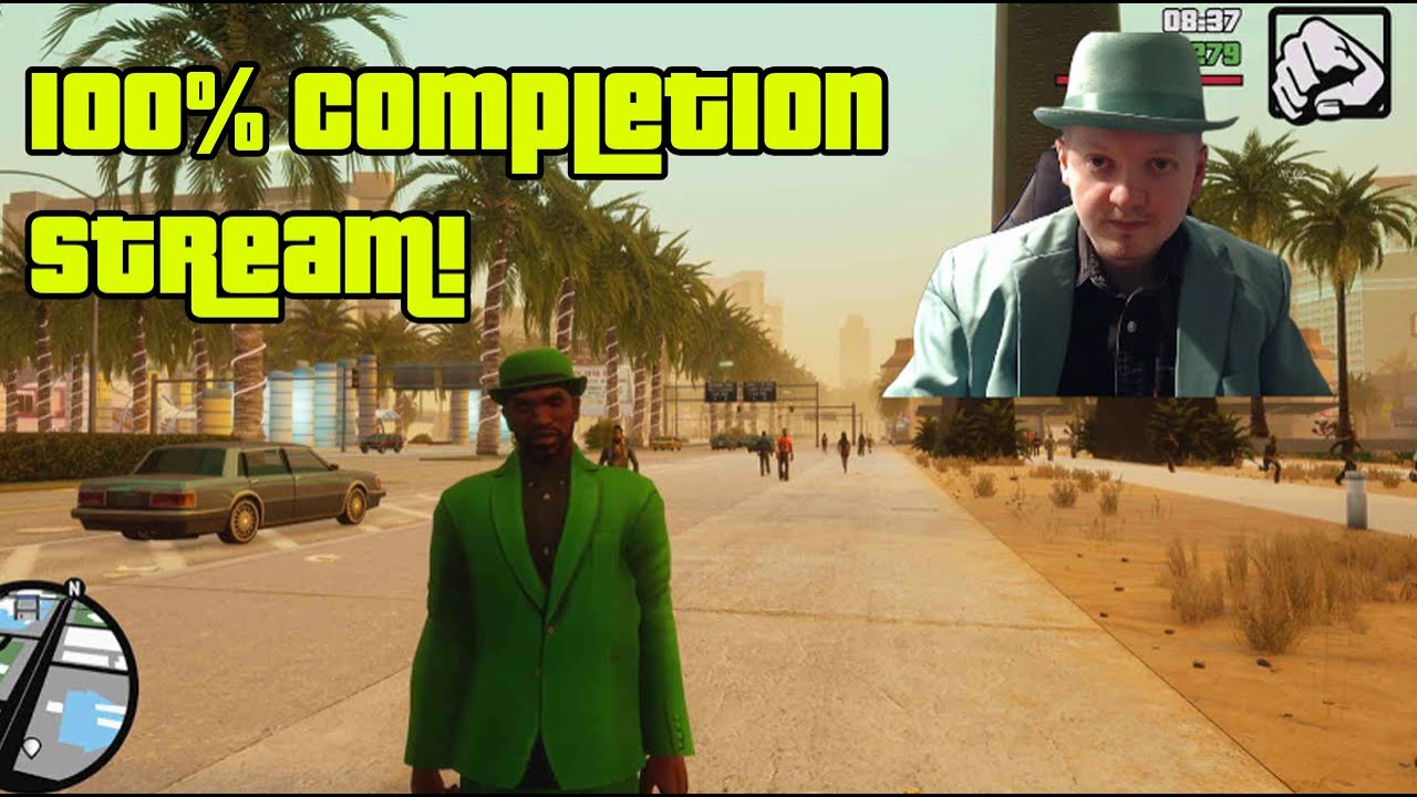 GTA San Andreas 100% Completion Stream!