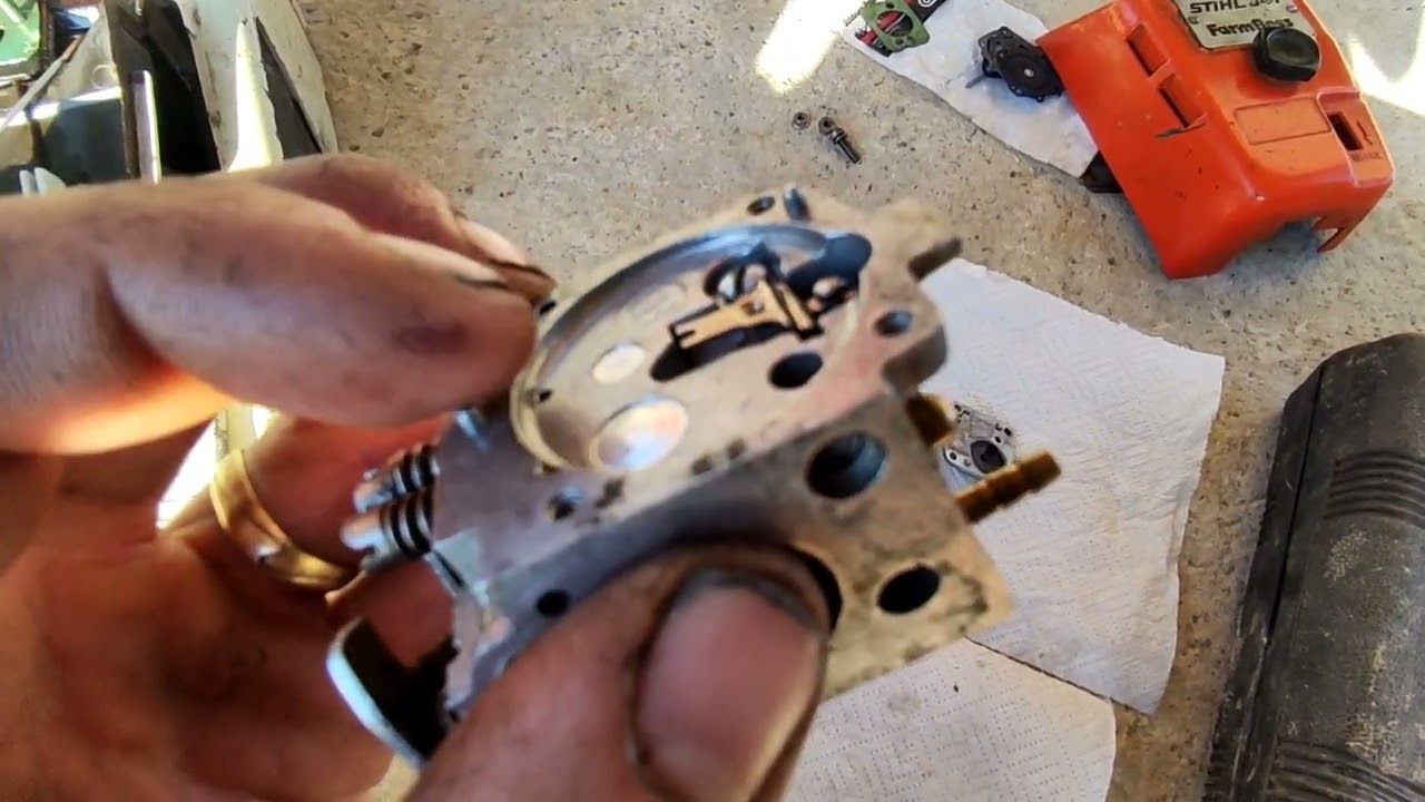 Zamjena membrani na motornoj pili / testeri