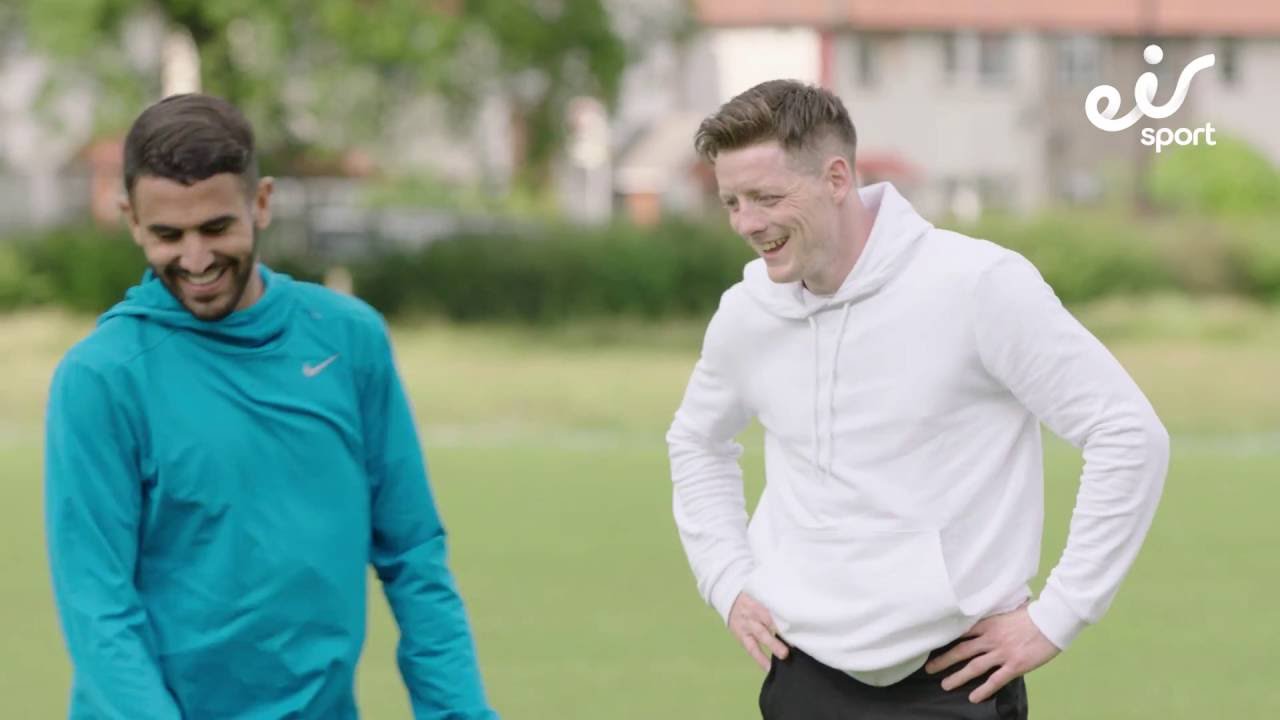 Riyad Mahrez vs Conor McManus - Crossbar Challenge