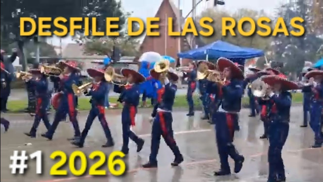 CONTiNUACiON DEL DESFiLE DE LAS ROSAS 2026 PASADENA CALiFORNiA SUSCRibETE