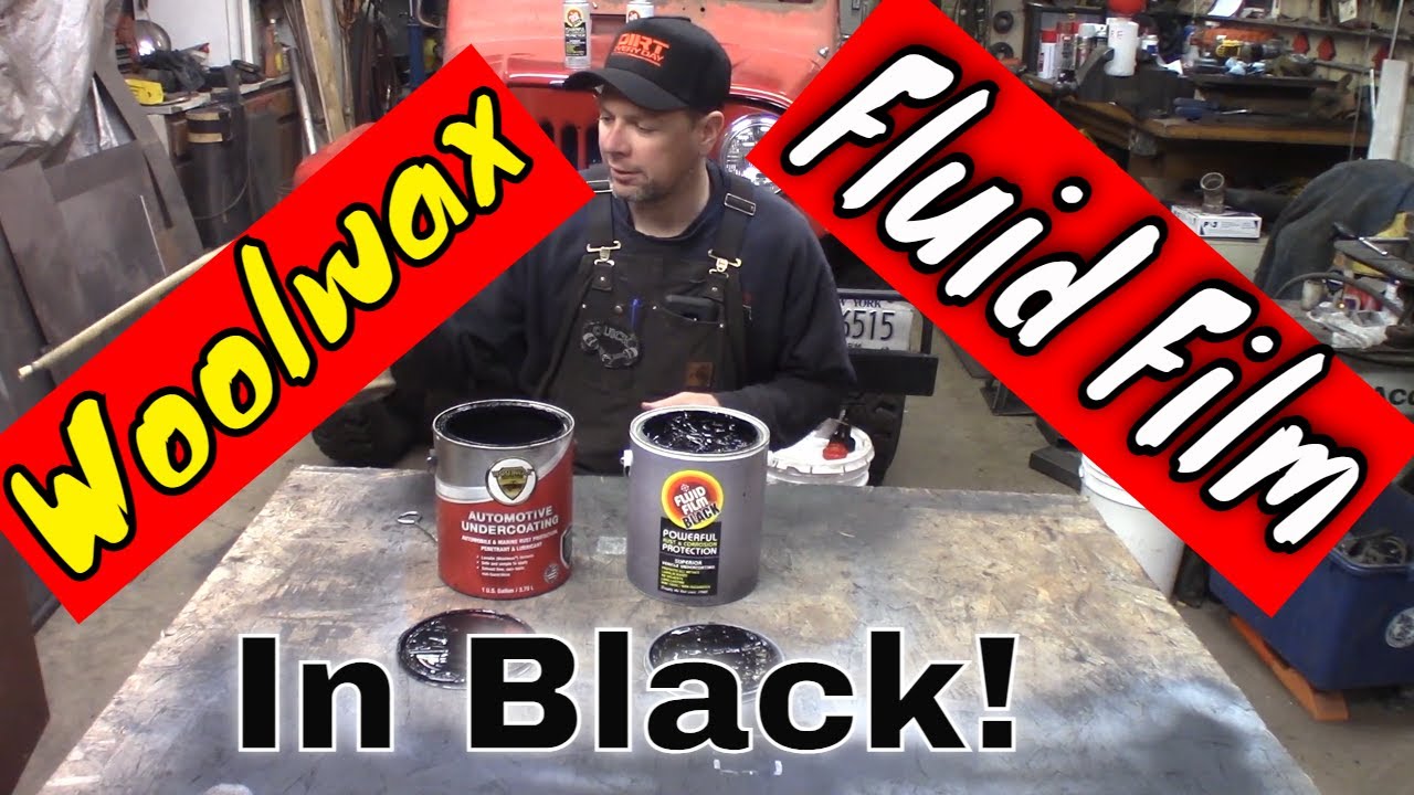 Ланолиновая защита от ржавчины: Fluid Film Black против Woolwax Black