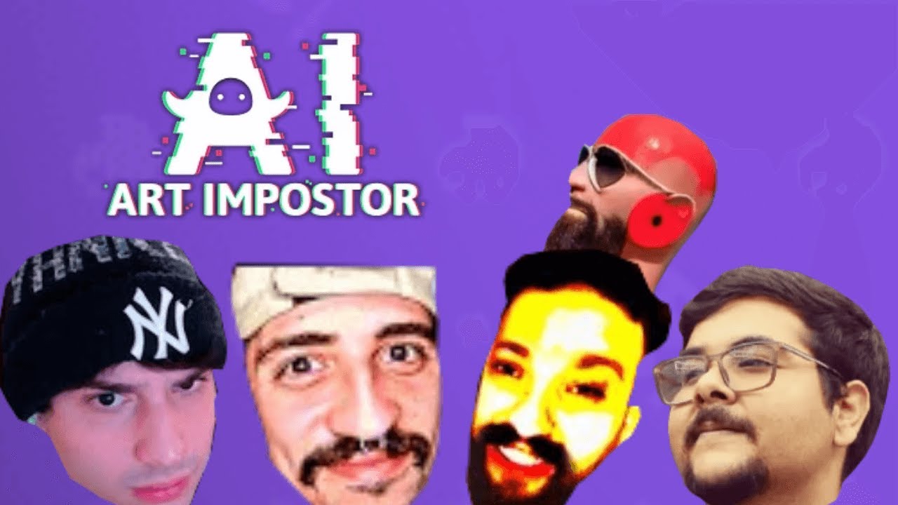 EU AMASSEI DE IMPOSTOR NESSA PARTIDA - AI Art Impostor