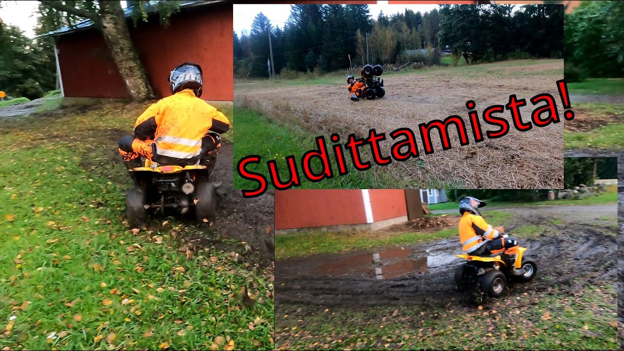 Mönkijän Korjaus Ja Kurapihan Kuovitus!