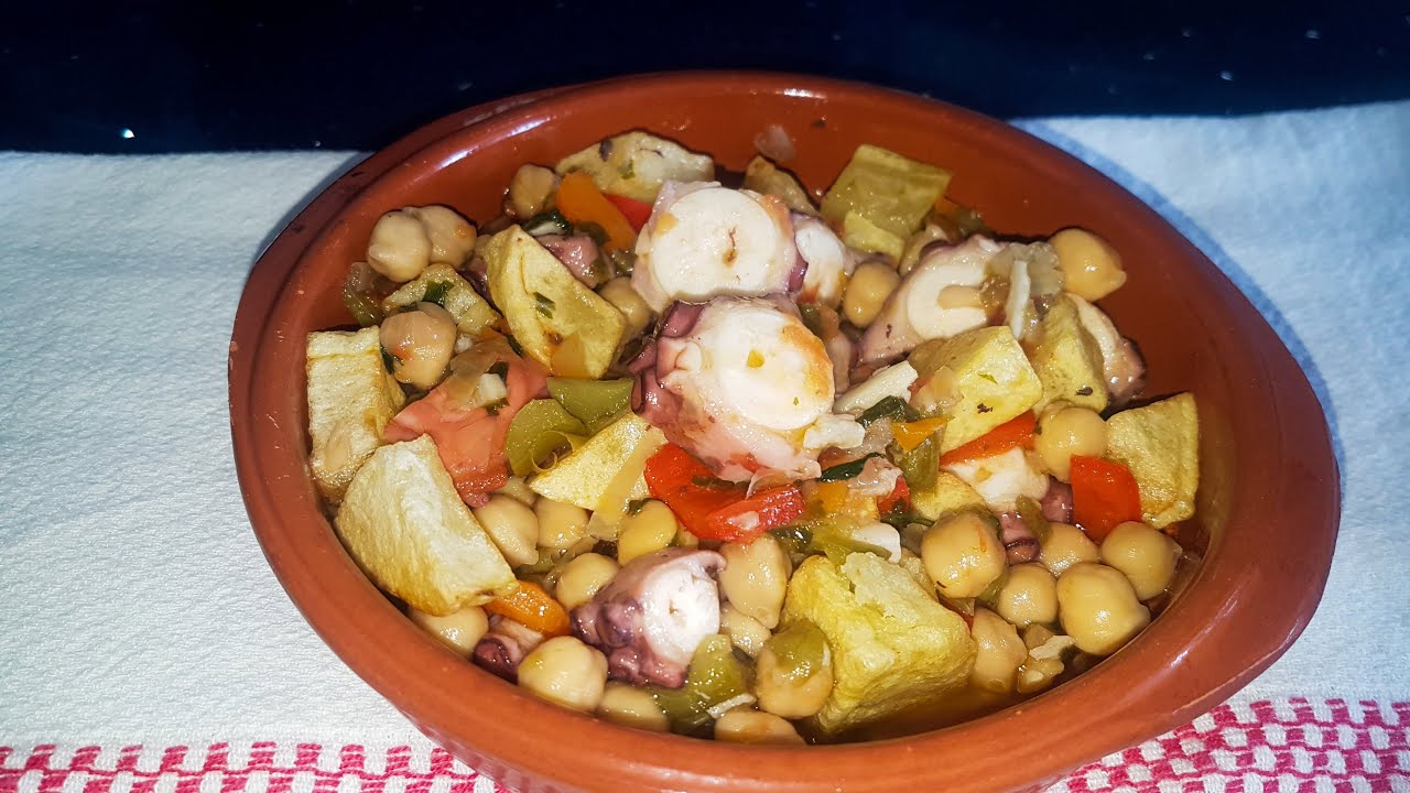 Receta de aprovechamiento Ropa vieja de Pulpo
