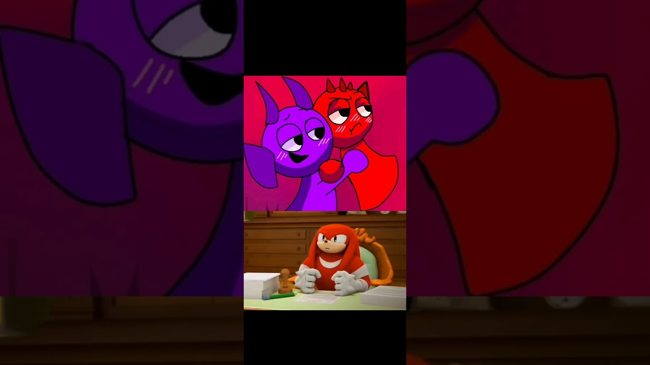 Knuckles Sprunki Approve #capcut #meme #sonic #knukles #approve #memesonic
