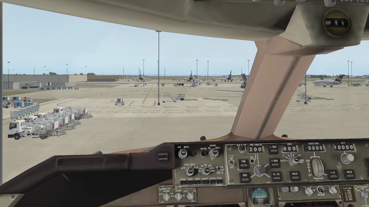 Captain RedSky - A view of FEDEX RAMP at KMEM.