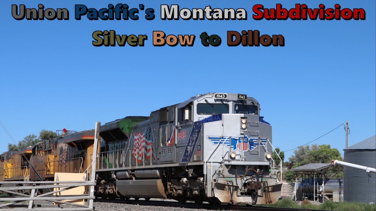 Union Pacific Montana Subdivision | Silver Bow to Dillon | August 2023