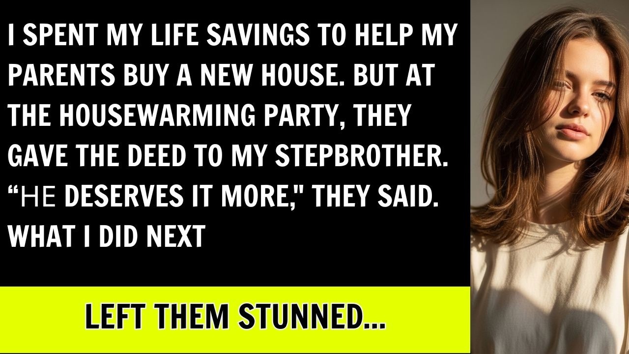 Spent My Life Savings To Help My Parents Buy A New House. But They Gave The Deed To My Stepbrother