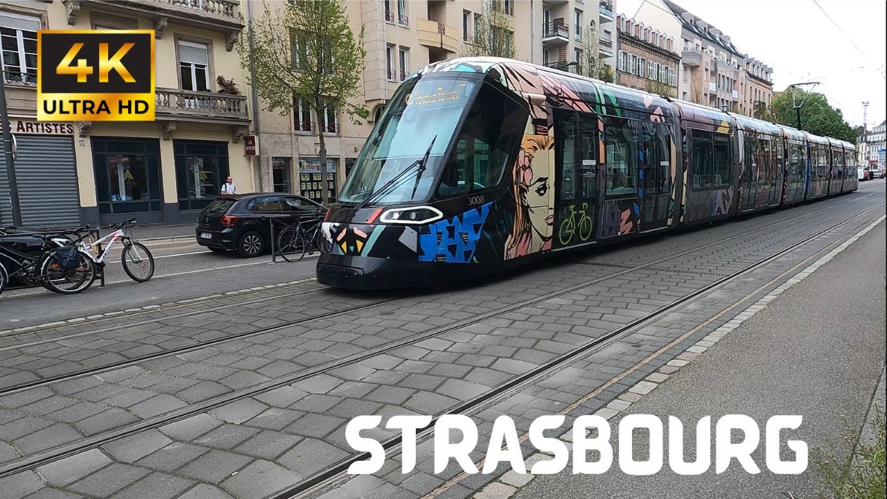 Trams et Bus à Strasbourg 🇫🇷 France  | trams & busses in Strasbourg