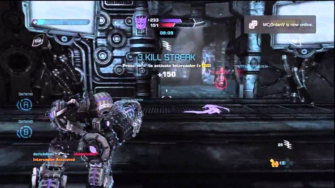 Transformers War for Cybertron - Onslaught / Leader Gameplay HD - 42-5