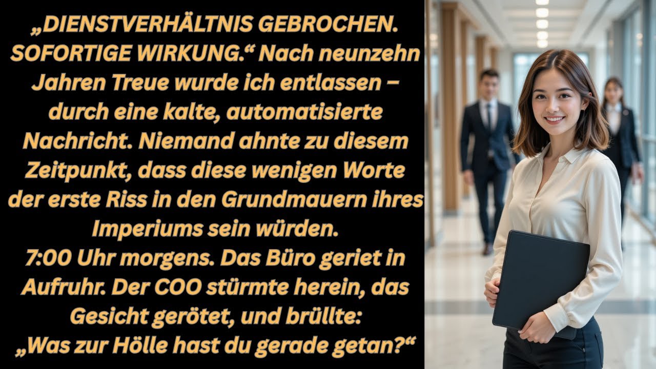 19 Jahre Loyalität, im Morgengrauen von einem Computer gefeuert – sie bereuten es schnell