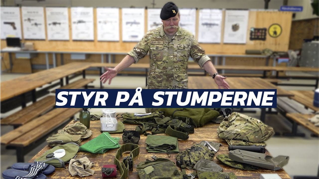 STYR PÅ STUMPERNE med chefsergent Mølleskov