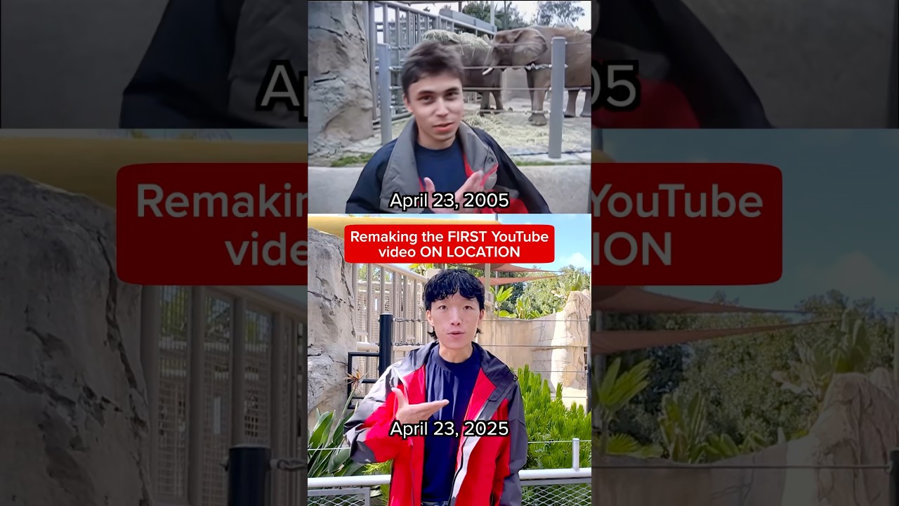 Пересоздание ПЕРВОГО видео YouTube 20 лет спустя