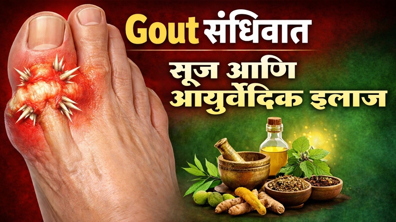 गाऊट म्हणजे काय? कारणे, लक्षणे आणि आयुर्वेदिक उपाय | युरिक ऍसिड वाढल्यास काय करावे? डॉ.राहुल वाघोले