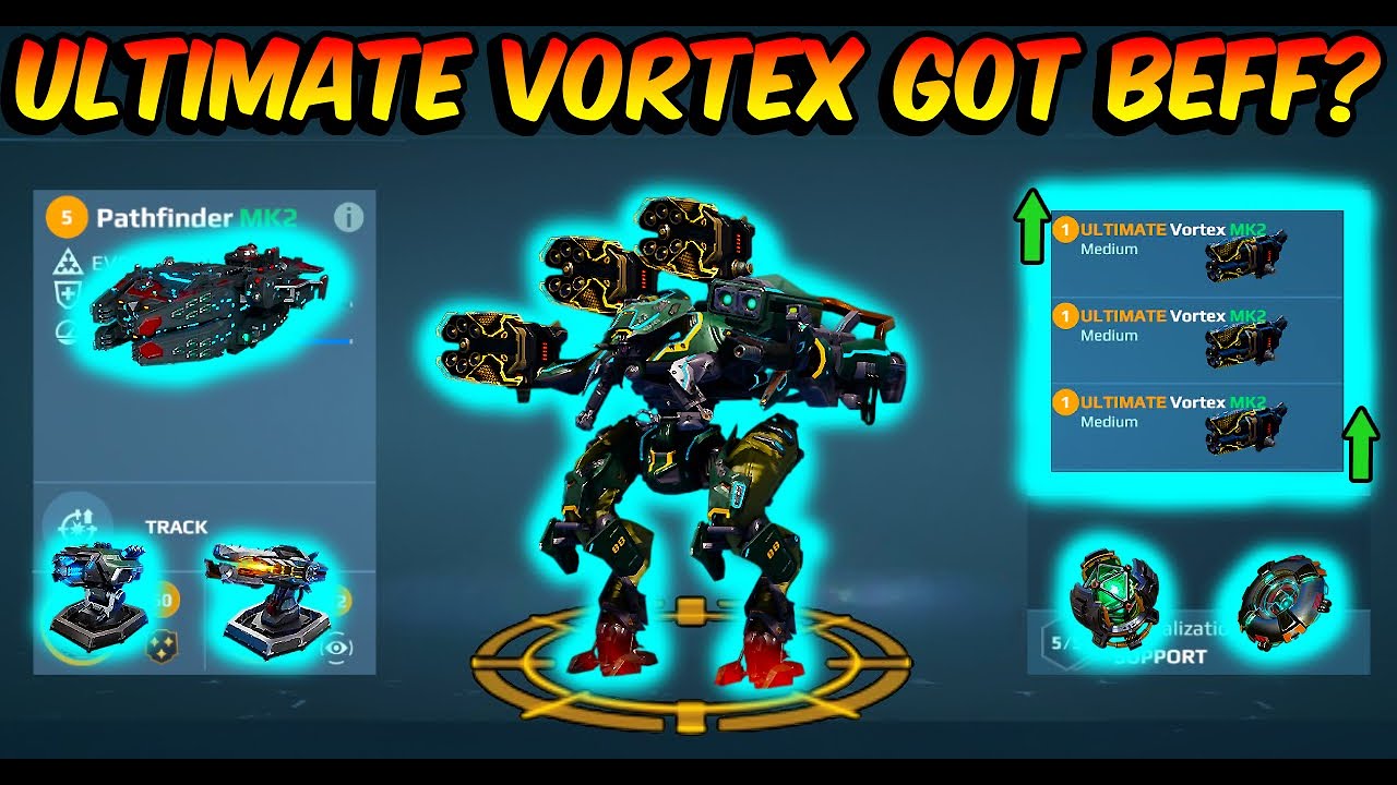 War Robots : How Good is Ultimate Vortex after receiving a buff in the new update? #warrobots