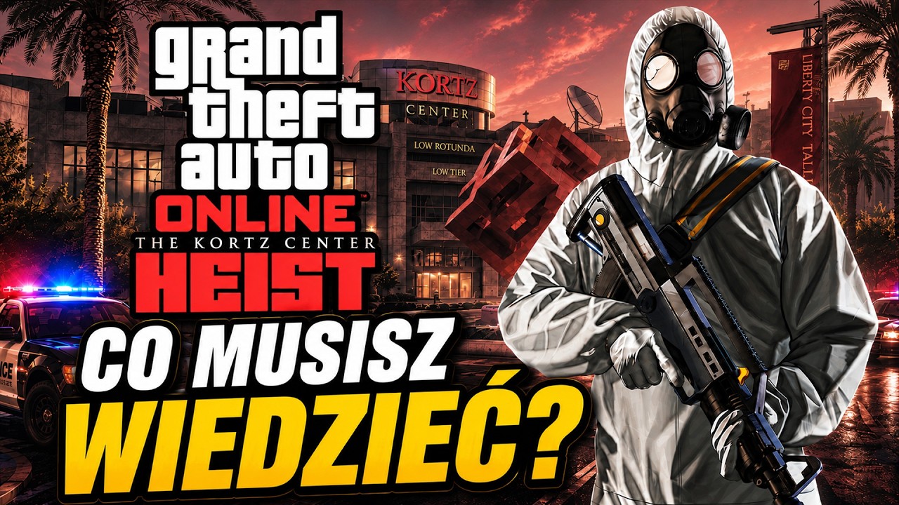 CO MUSISZ WIEDZIEĆ O DLC THE KORTZ CENTER HEIST? - GTA ONLINE