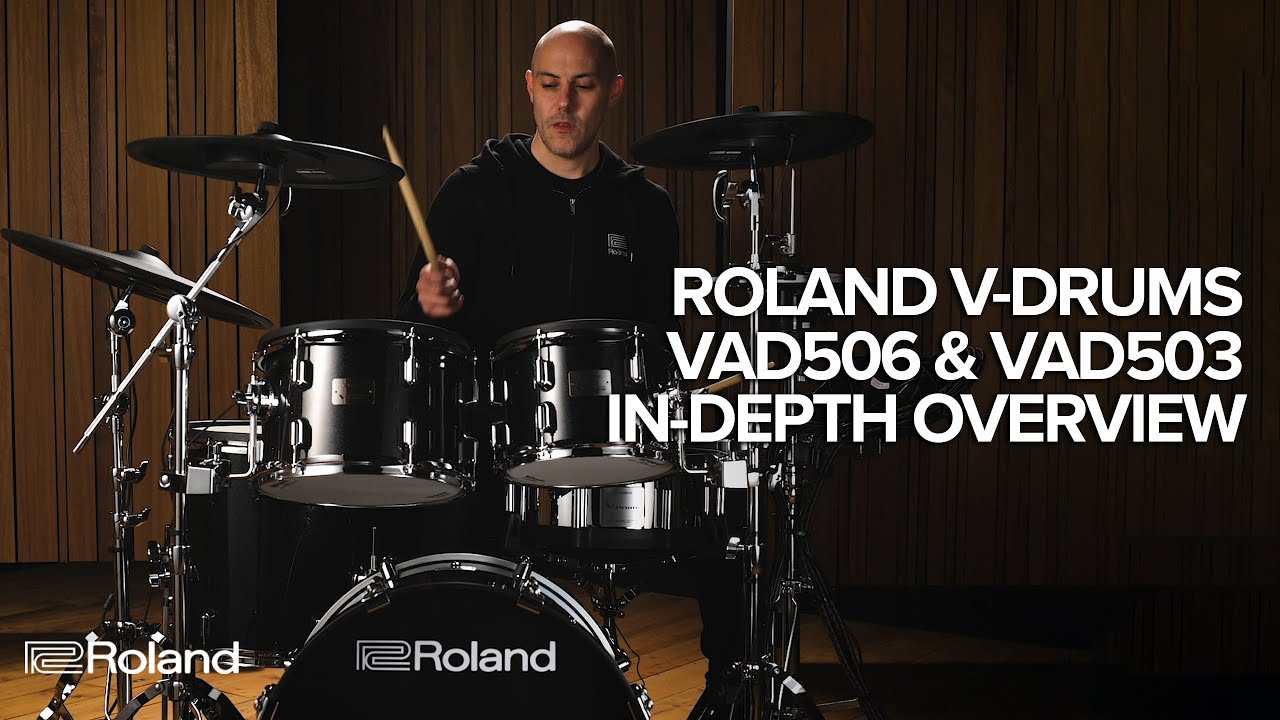 Акустическая конструкция Roland V-Drums VAD506 и VAD503: подробный обзор