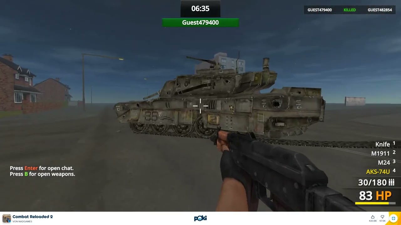 Ich zocke zum ersten mal Combat Reloaded 2
