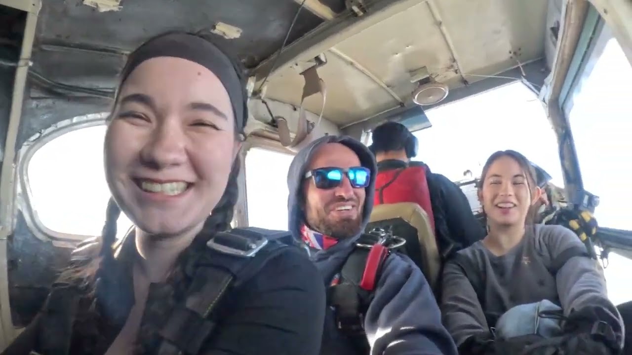 Kailin Goes for a Jump At Skydive Yosemite!