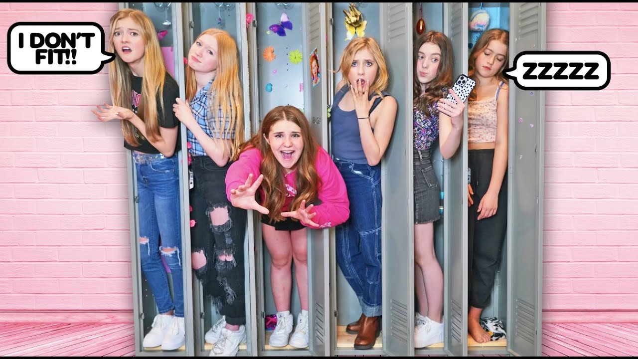 LAST TO LEAVE THE LOCKER WINS $20,000 **Girls Challenge*🎒🎀 | Piper Rockelle