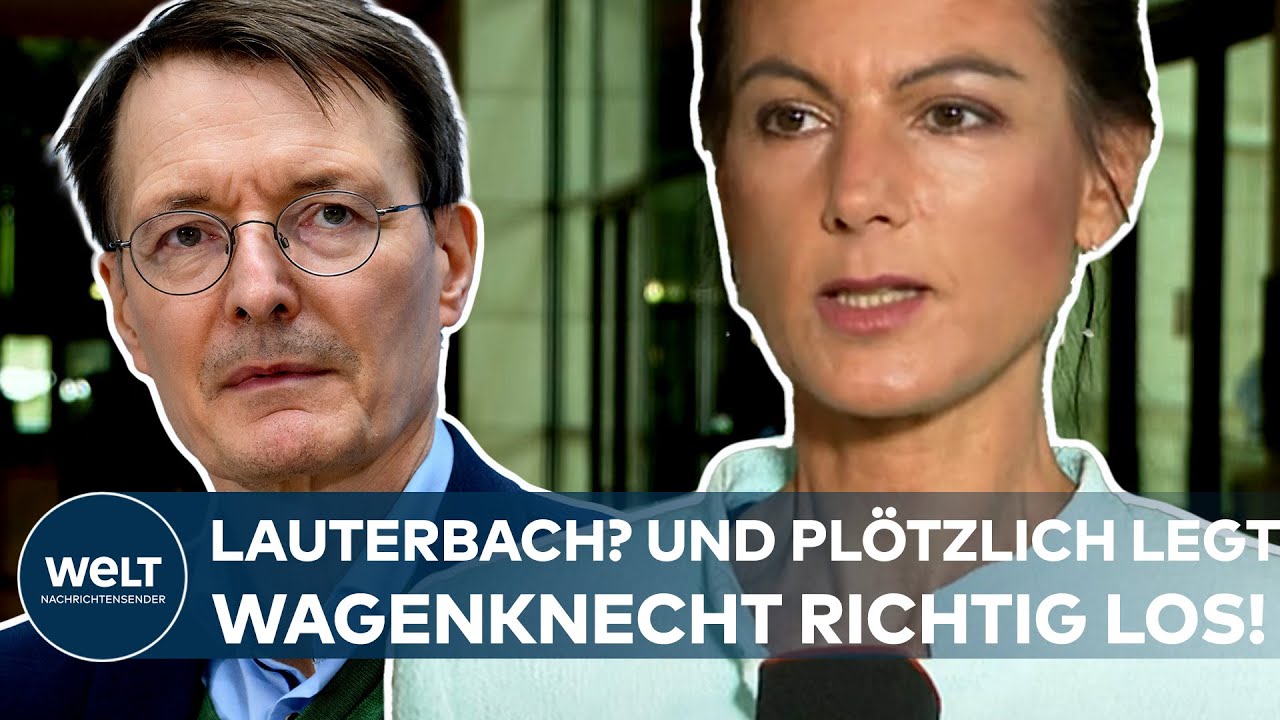 SAHRA WAGENKNECHT: Corona-Impfpflicht durchgefallen! Die knallharte Abrechnung mit Karl Lauterbach