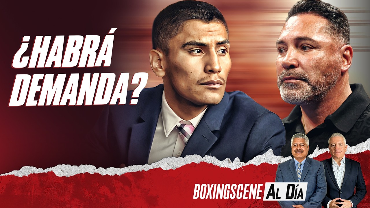 ¡De la Hoya demanda por 10 MDD al manager de Vergil!