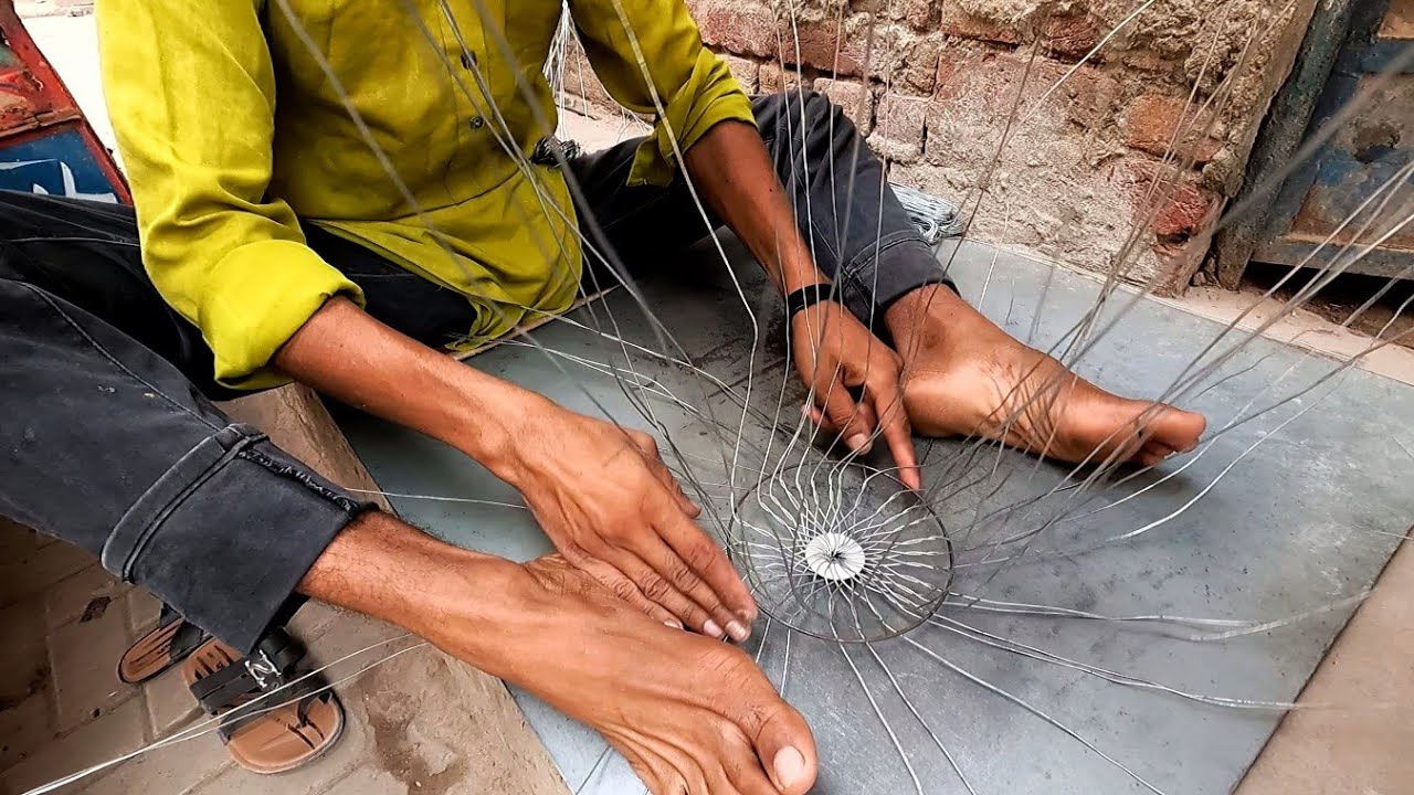 Basket Making | How to make wire Basket | idea From wires Incredible skill