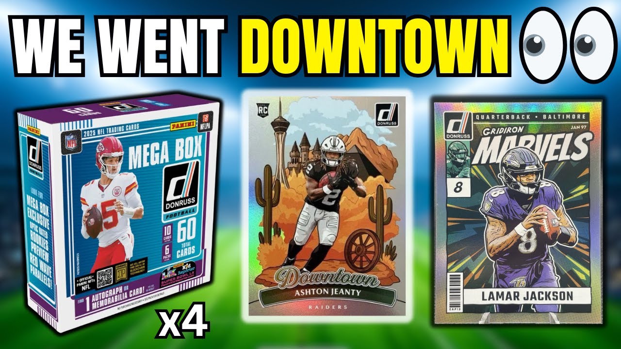 МЫ СДЕЛАЛИ ЭТО! Обзор мегабокса Donruss Football 2025!