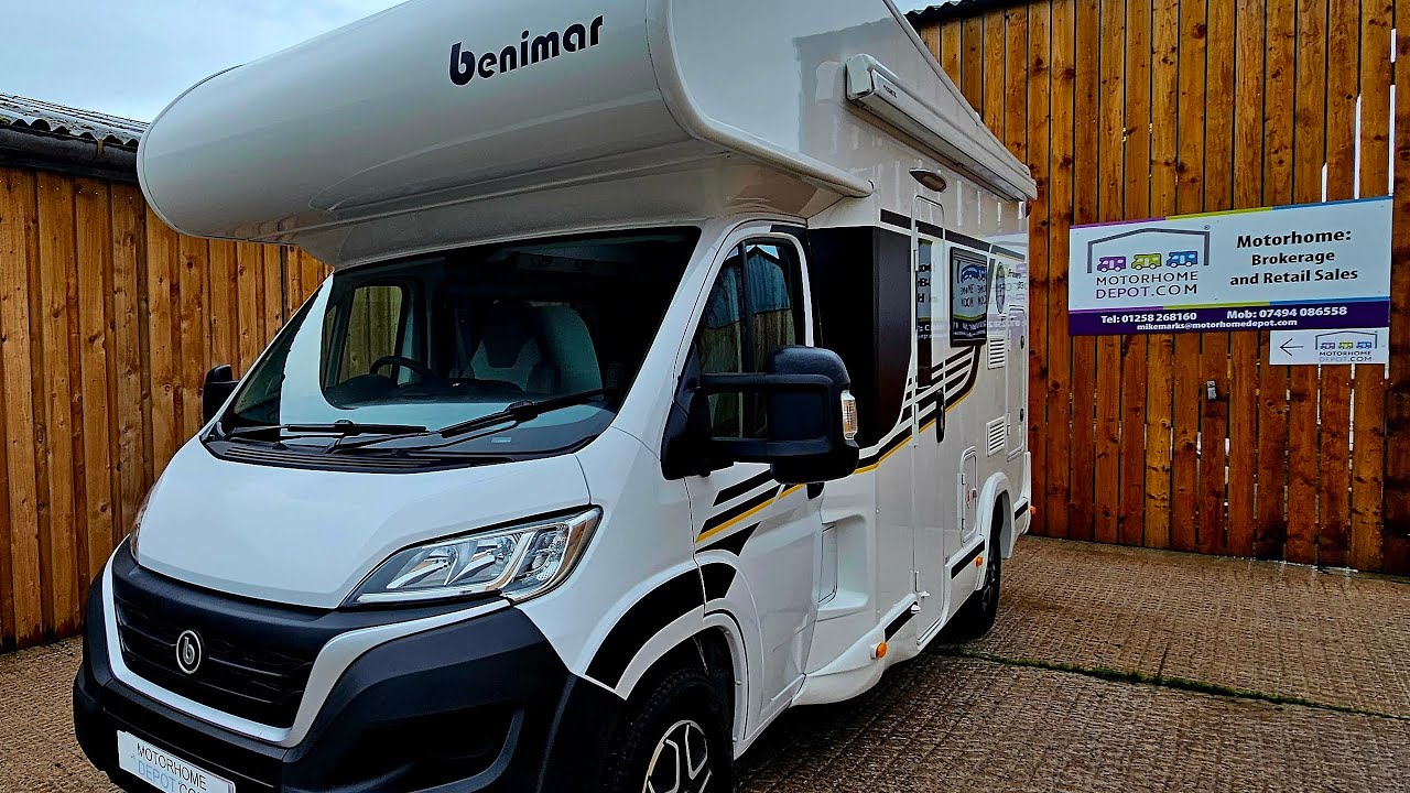 For Sale Benimar Primero 313 motorhome 2022 6 berth/belts 22k miles Auto garage 5.9m 3300kgs 