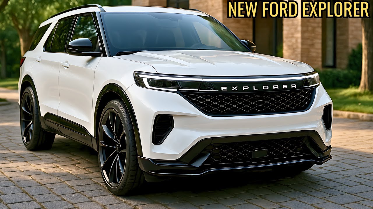 Nowy design Forda Explorera 2026 pozostawi Cię bez tchu!