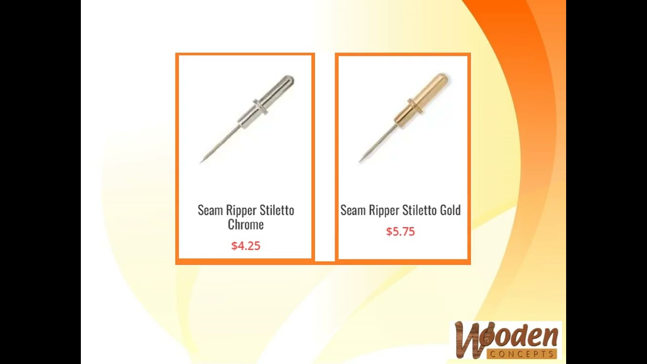 Wood Handle Seam Ripper