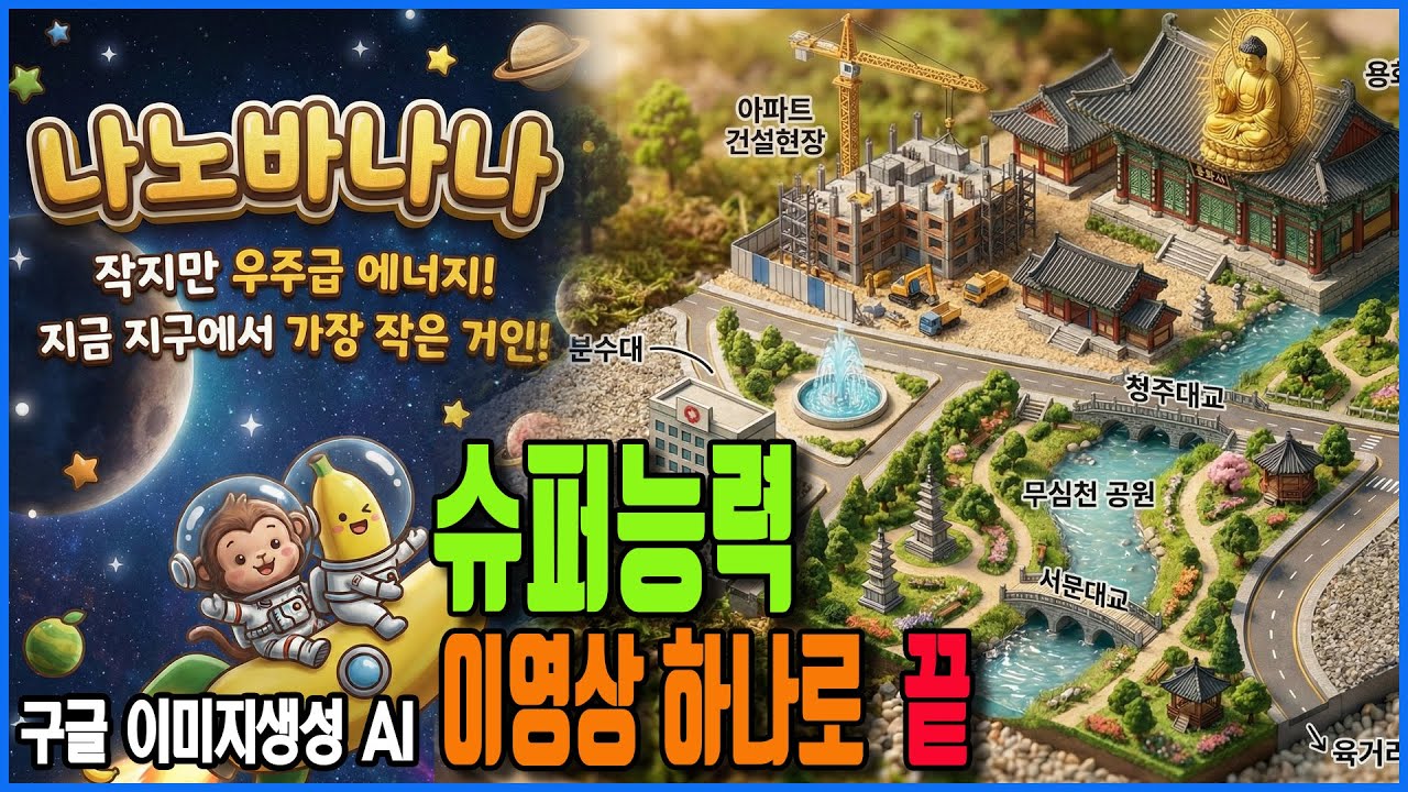 google nano banana 구글 나노바나나 최강기능 마스터하기 #나노바나나 #제미나이 #이미지생성 #ai