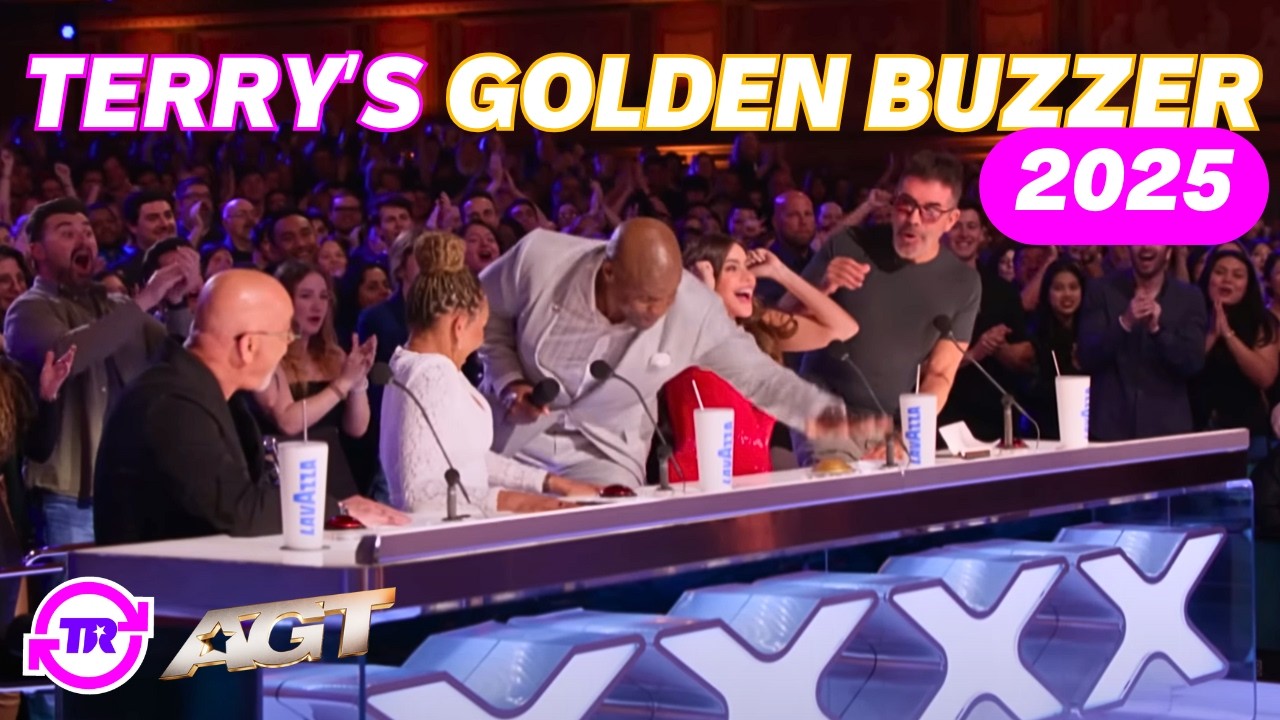 Terry Crews SMASHES His GOLDEN BUZZER On AGT 2025!