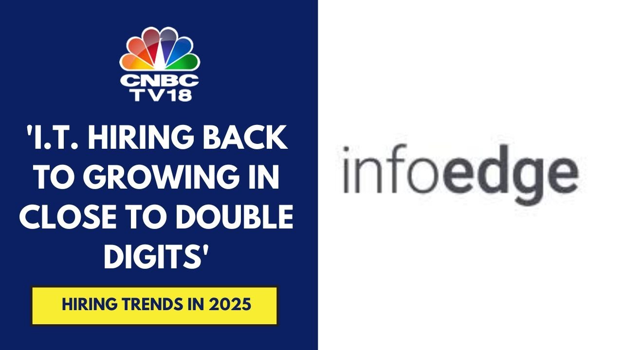 Replacement Hiring Has Started Picking Up In IT Companies: Info Edge | CNBC TV18