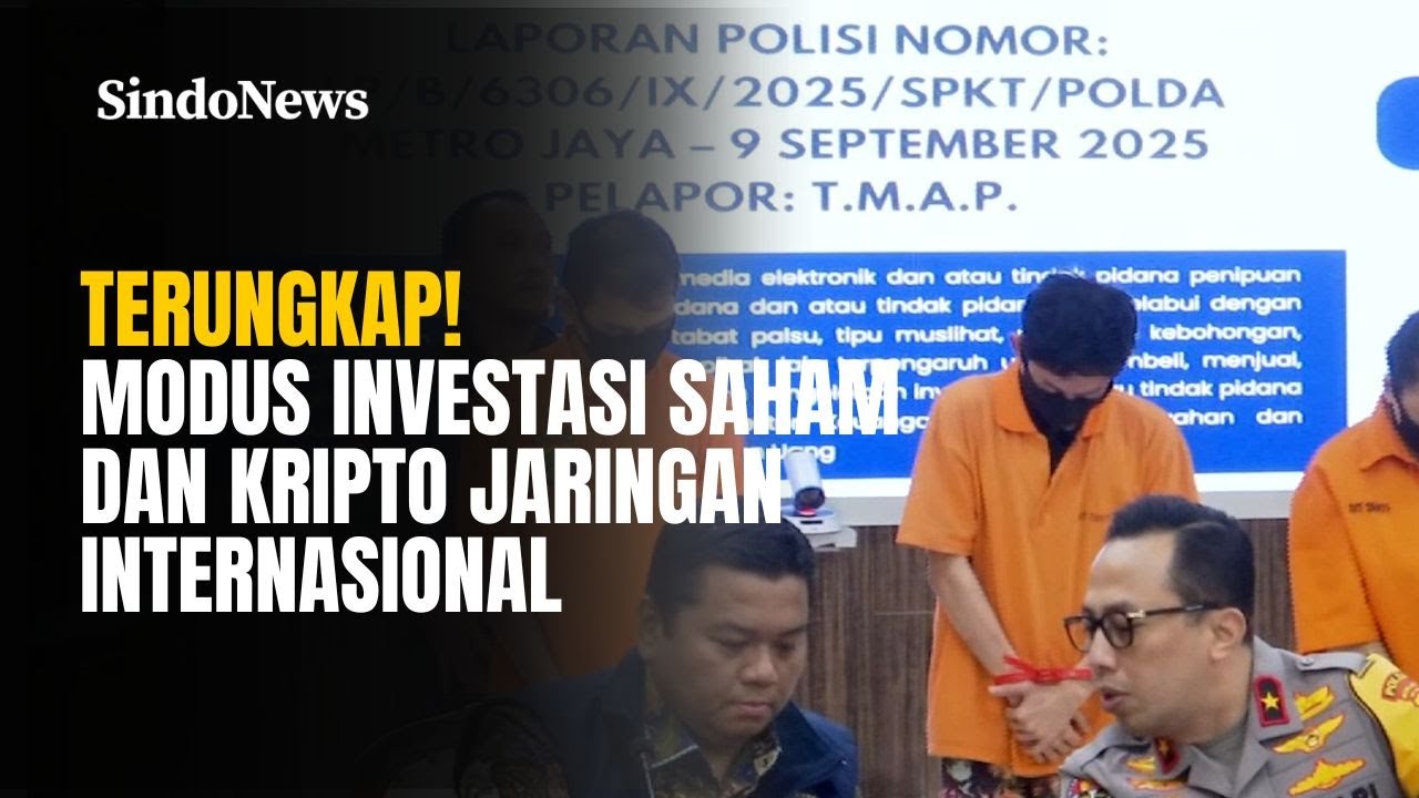 Terungkap Modus Investasi Saham dan Kripto Jaringan Internasional | Sindo Trending
