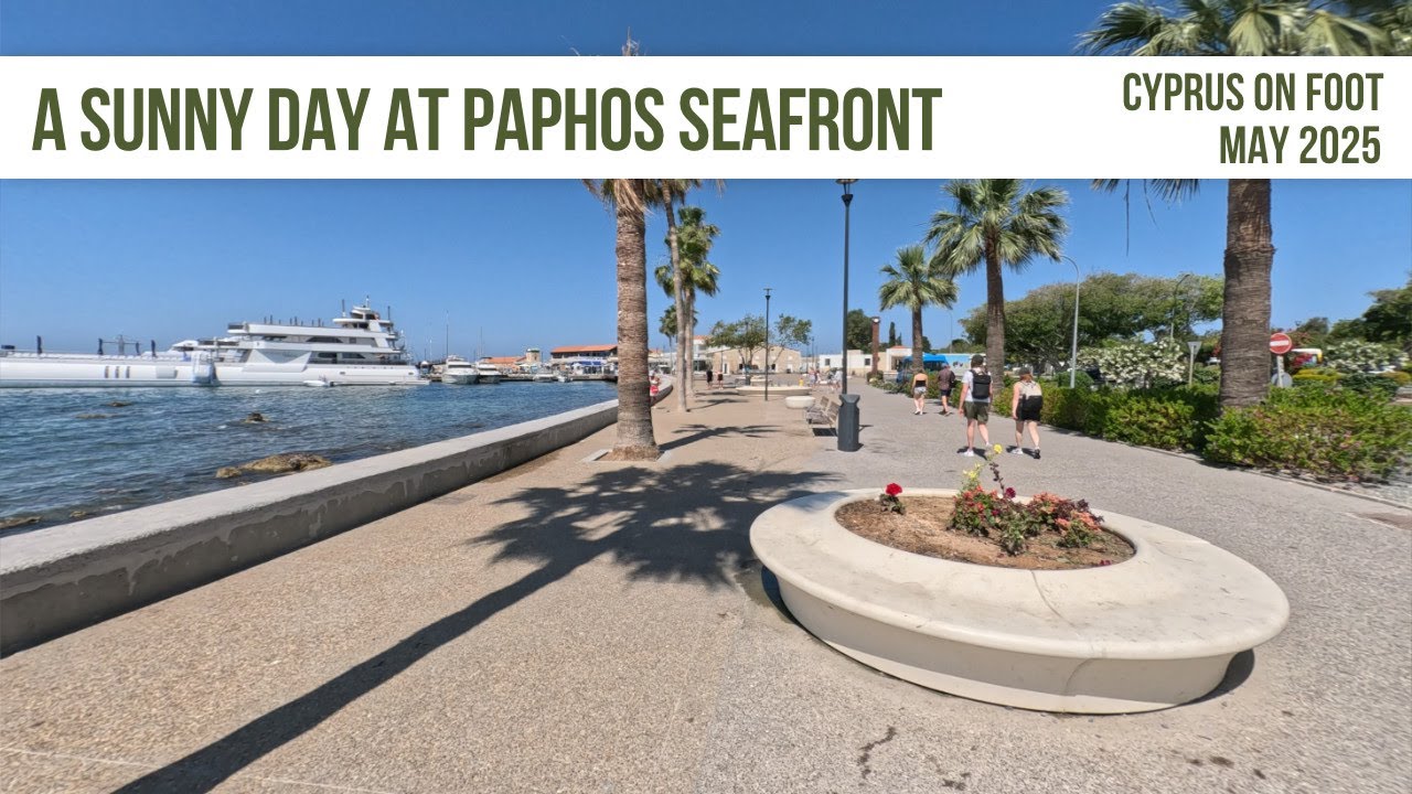 A Sunny Day At Paphos Sea Front