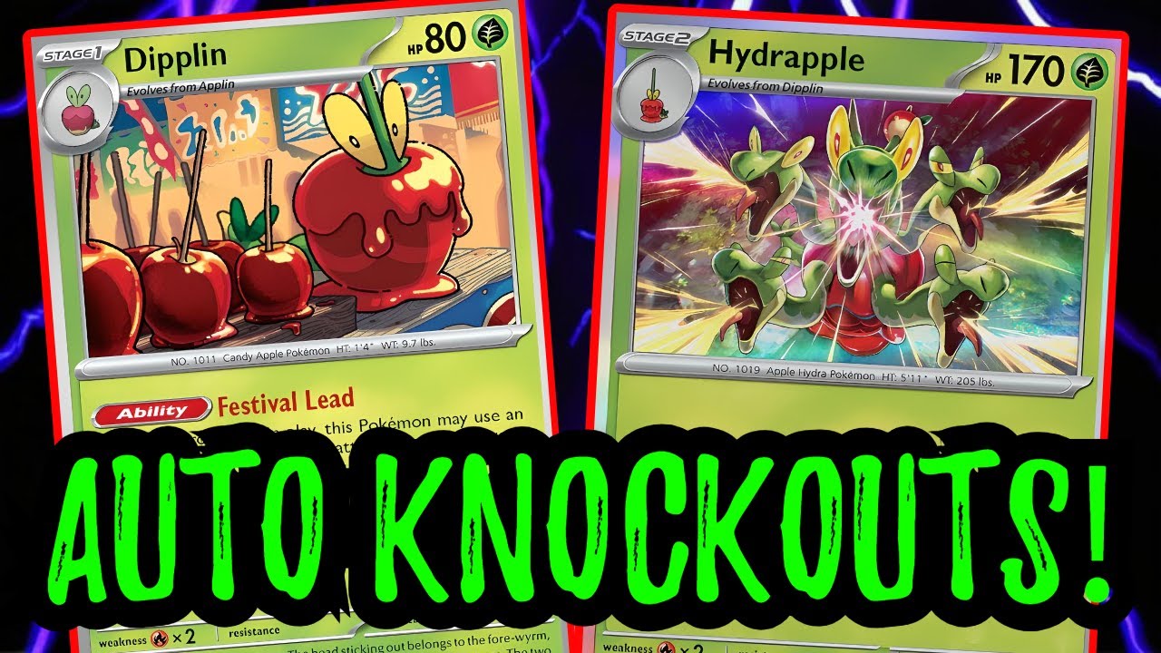 This Festival Lead Deck with Hydrapple is CRAZY Good!