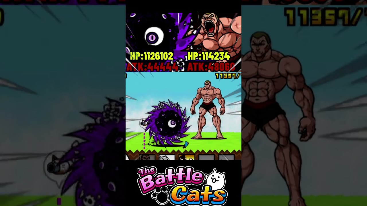 Jack Hanma vs Zyclone ジャック・ハンマ vs サイクロン バトルキャッツ・スター5000 にゃんこ大戦争 UBERS BOSSES BATTLECATS LEGENDS